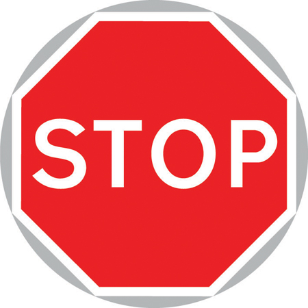 Stop board